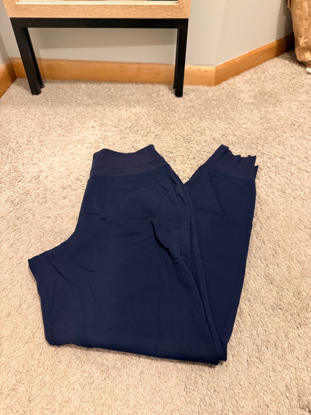 Athleta Navy Blue Track Joggers